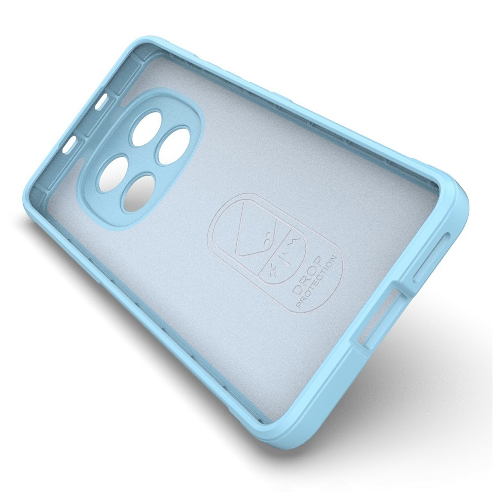 Rugg odolný gélový obal na Xiaomi Redmi Note 15 4G - svetlomodrý