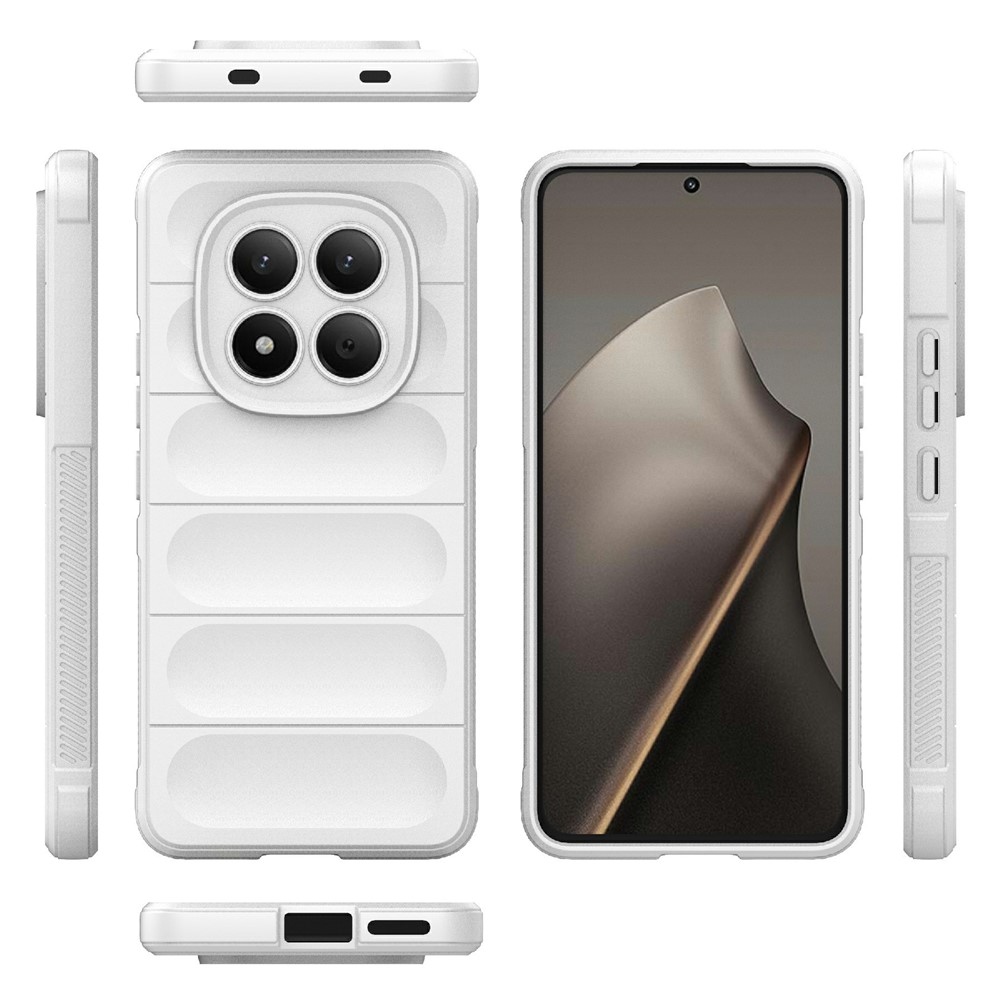 Rugg odolný gélový obal na Xiaomi Redmi Note 15 Pro 4G - biely