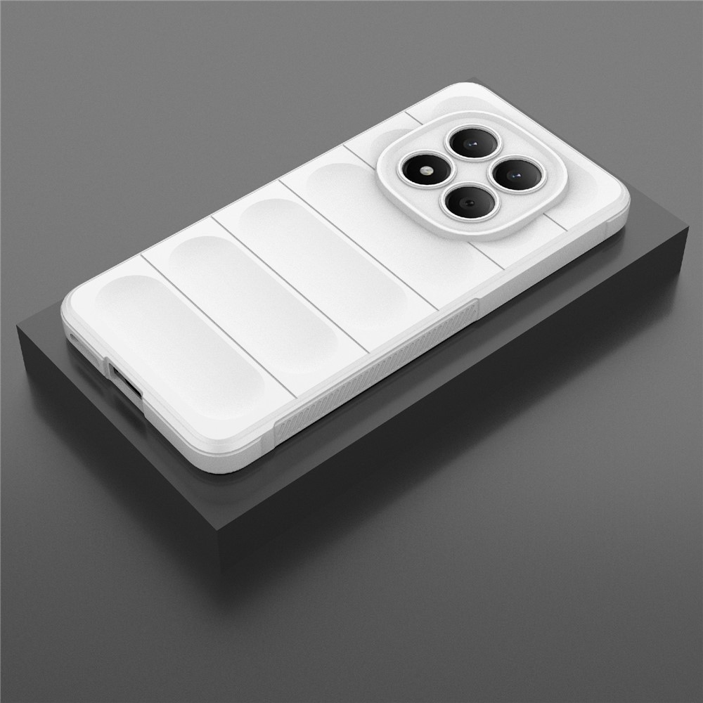 Rugg odolný gélový obal na Xiaomi Redmi Note 15 Pro 4G - biely