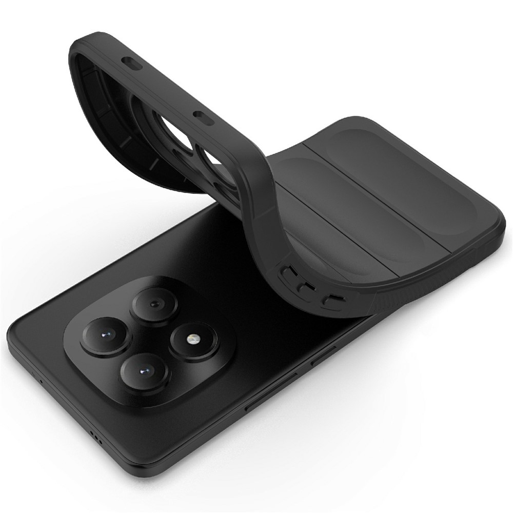 Rugg odolný gélový obal na Xiaomi Redmi Note 15 Pro 4G - čierny