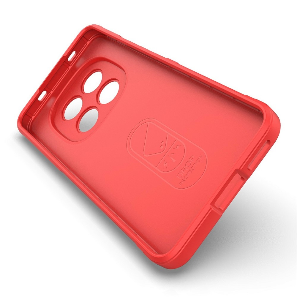 Rugg odolný gélový obal na Xiaomi Redmi Note 15 Pro 4G - červený