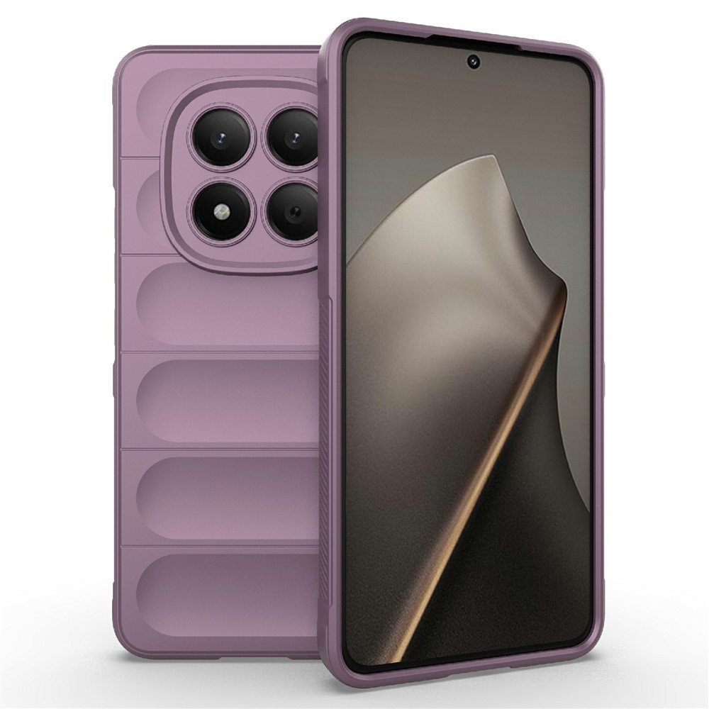 Rugg odolný gélový obal na Xiaomi Redmi Note 15 Pro 4G - svetlofialový