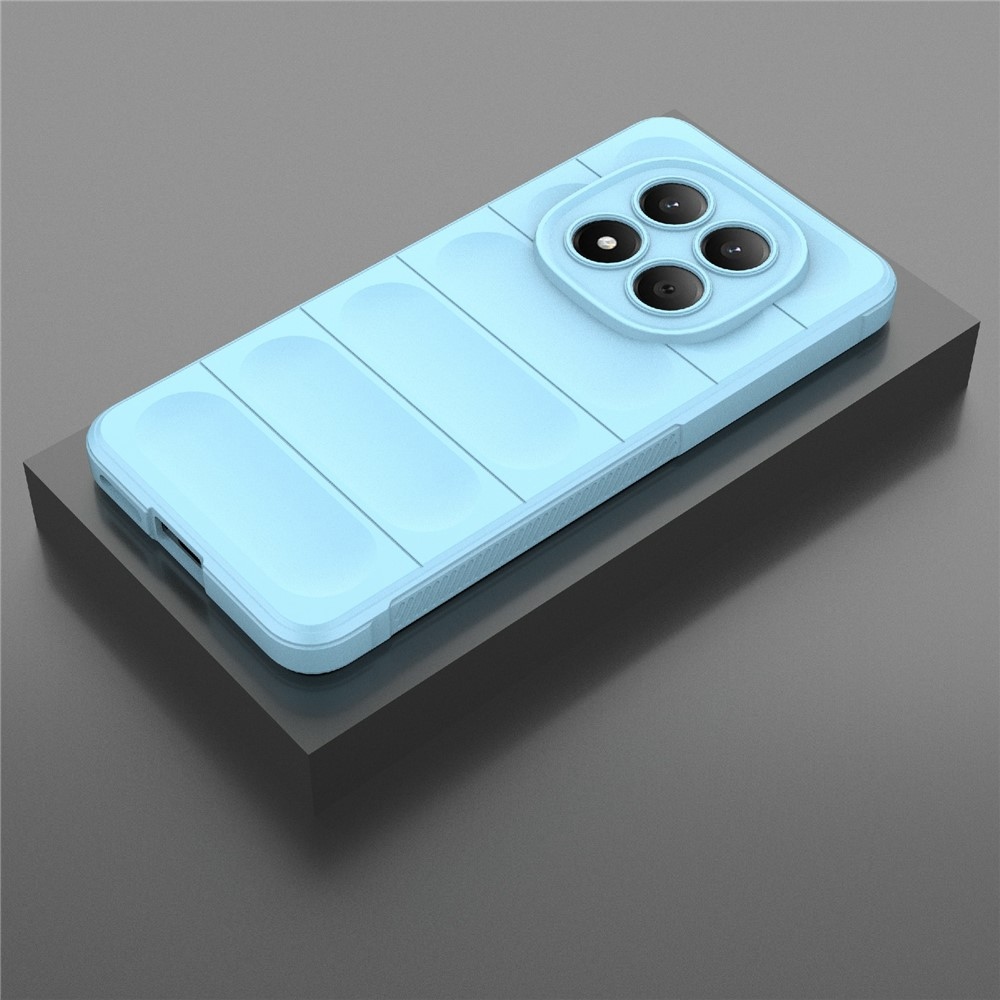 Rugg odolný gélový obal na Xiaomi Redmi Note 15 Pro 4G - svetlomodrý