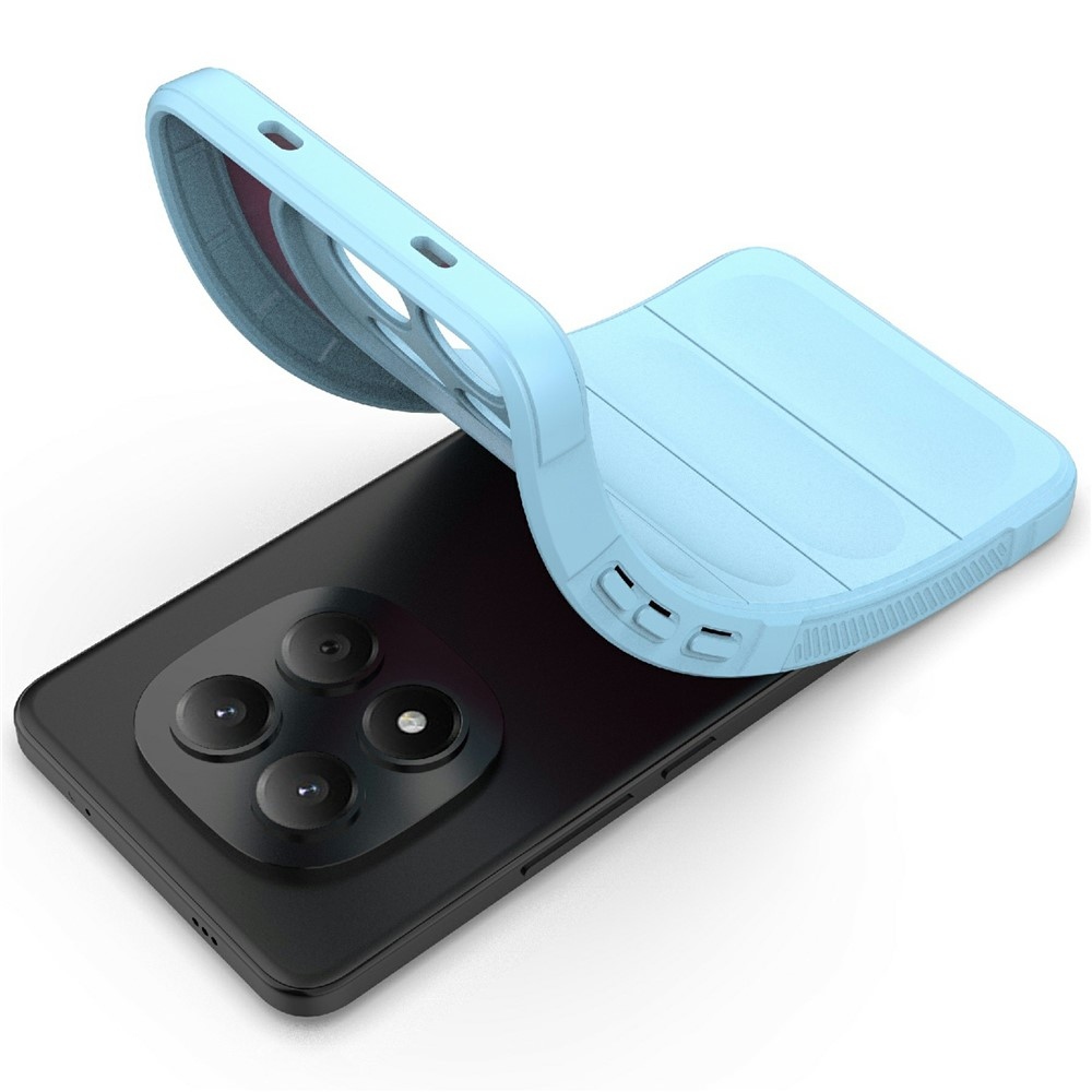 Rugg odolný gélový obal na Xiaomi Redmi Note 15 Pro 4G - svetlomodrý