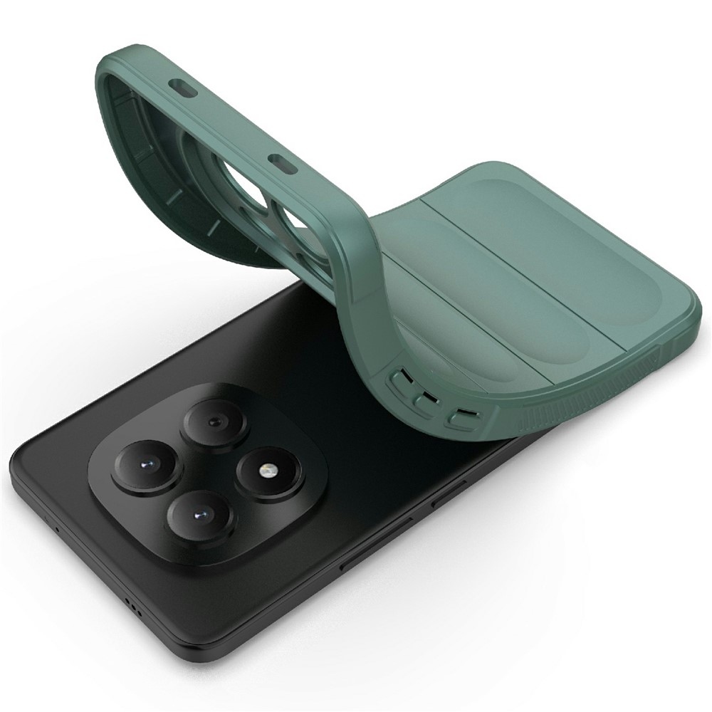 Rugg odolný gélový obal na Xiaomi Redmi Note 15 Pro 4G - zelený