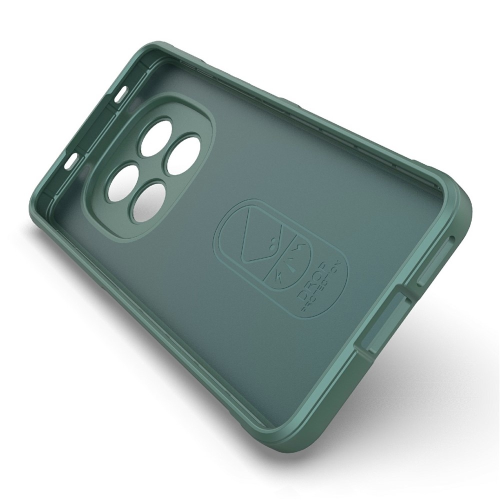 Rugg odolný gélový obal na Xiaomi Redmi Note 15 Pro 4G - zelený