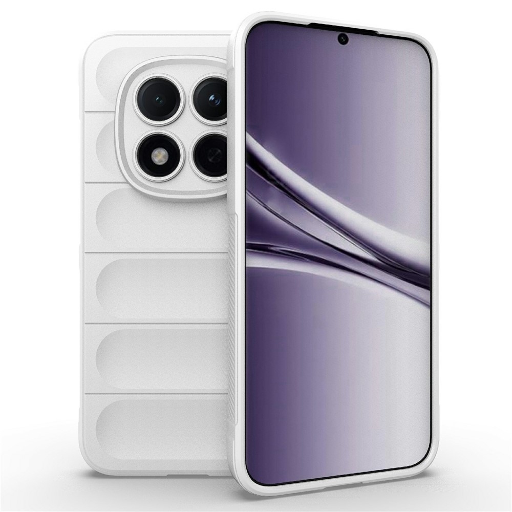 Rugg odolný gélový obal na Xiaomi Redmi Note 15 Pro 5G - biely