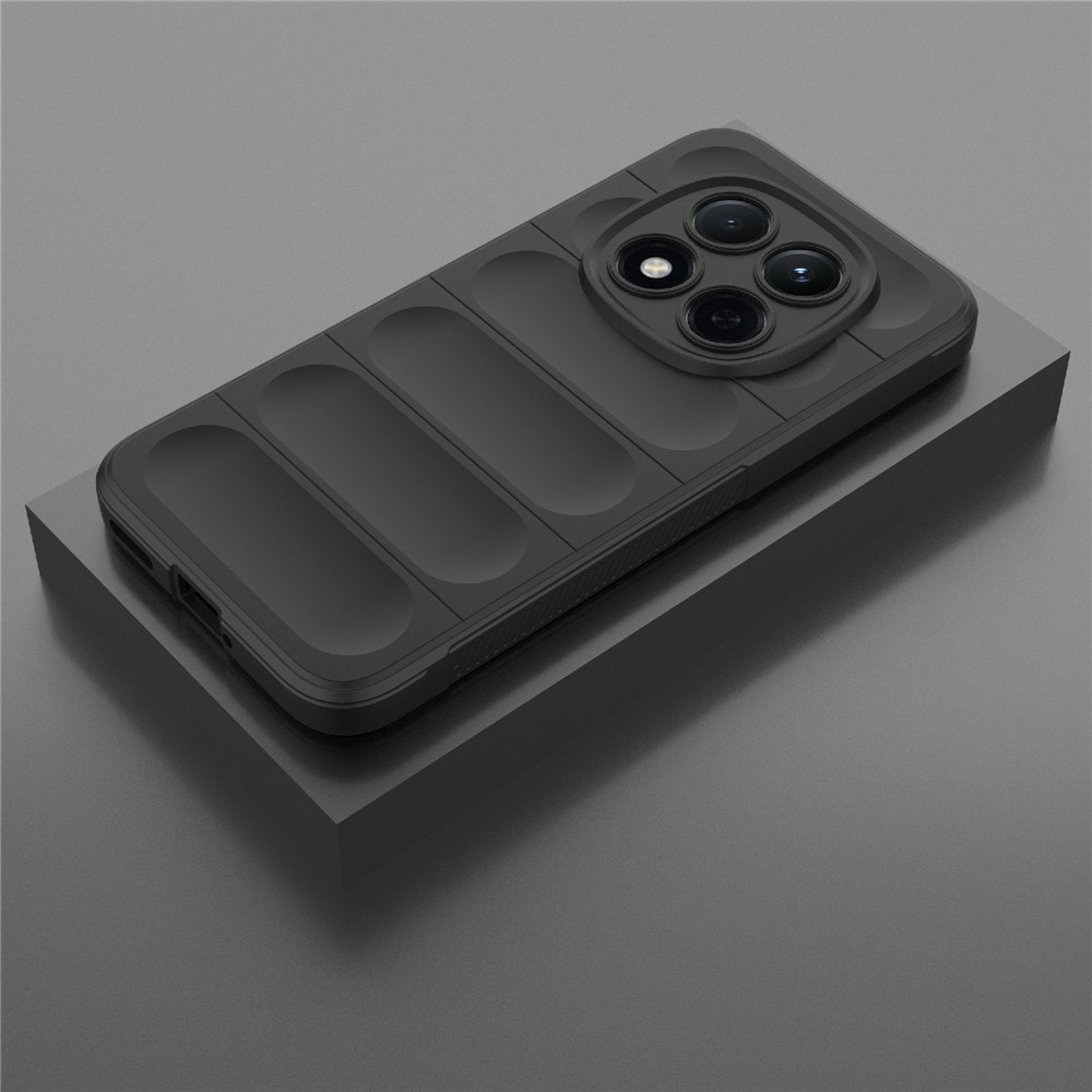 Rugg odolný gélový obal na Xiaomi Redmi Note 15 Pro 5G - čierny