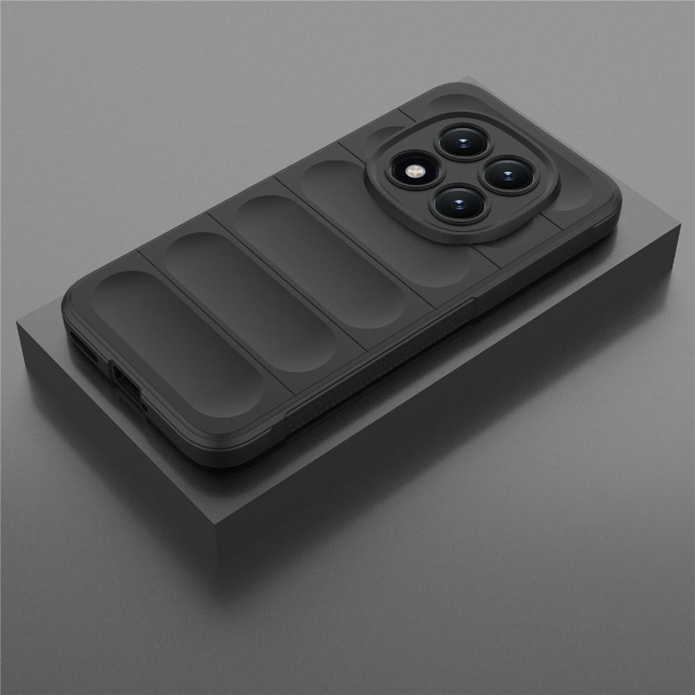 Rugg odolný gélový obal na Xiaomi Redmi Note 15 Pro+ 5G - čierny