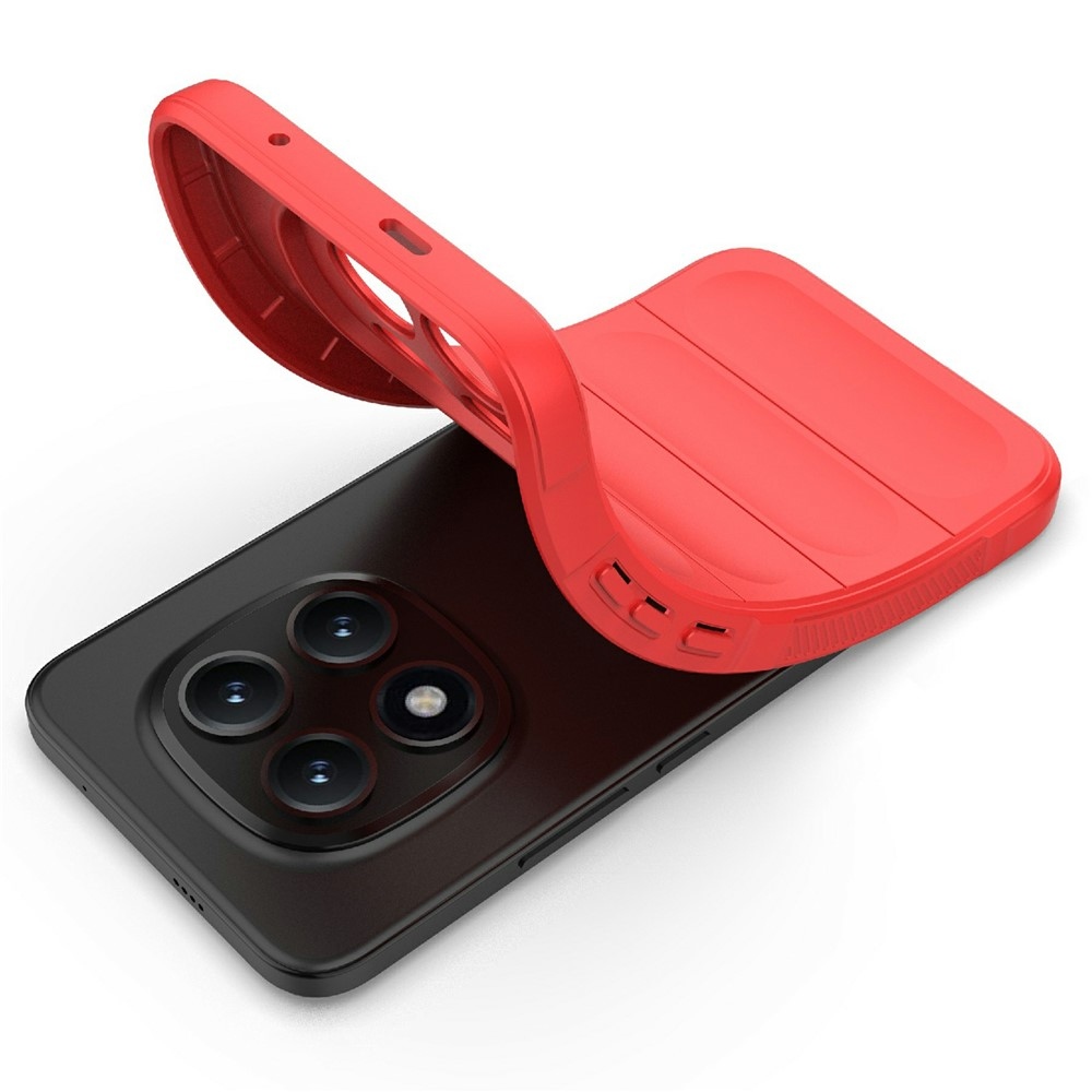 Rugg odolný gélový obal na Xiaomi Redmi Note 15 Pro+ 5G - červený