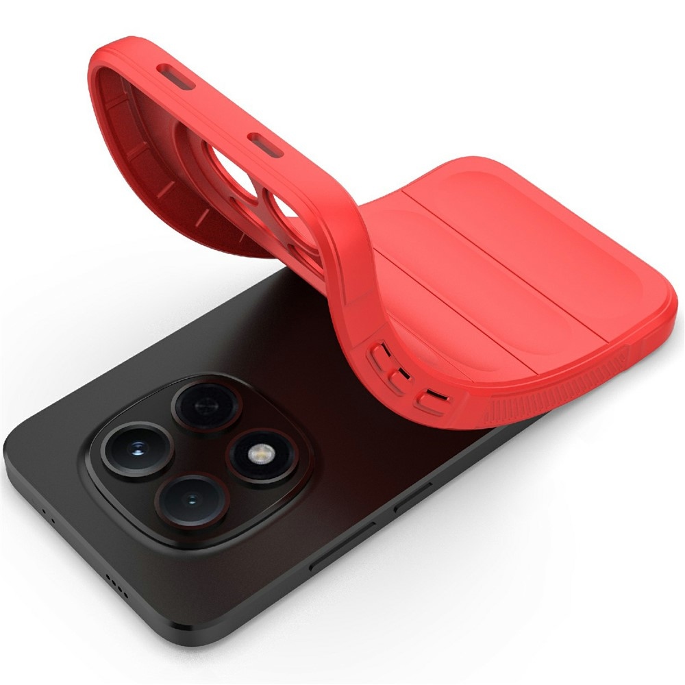 Rugg odolný gélový obal na Xiaomi Redmi Note 15 Pro 5G - červený