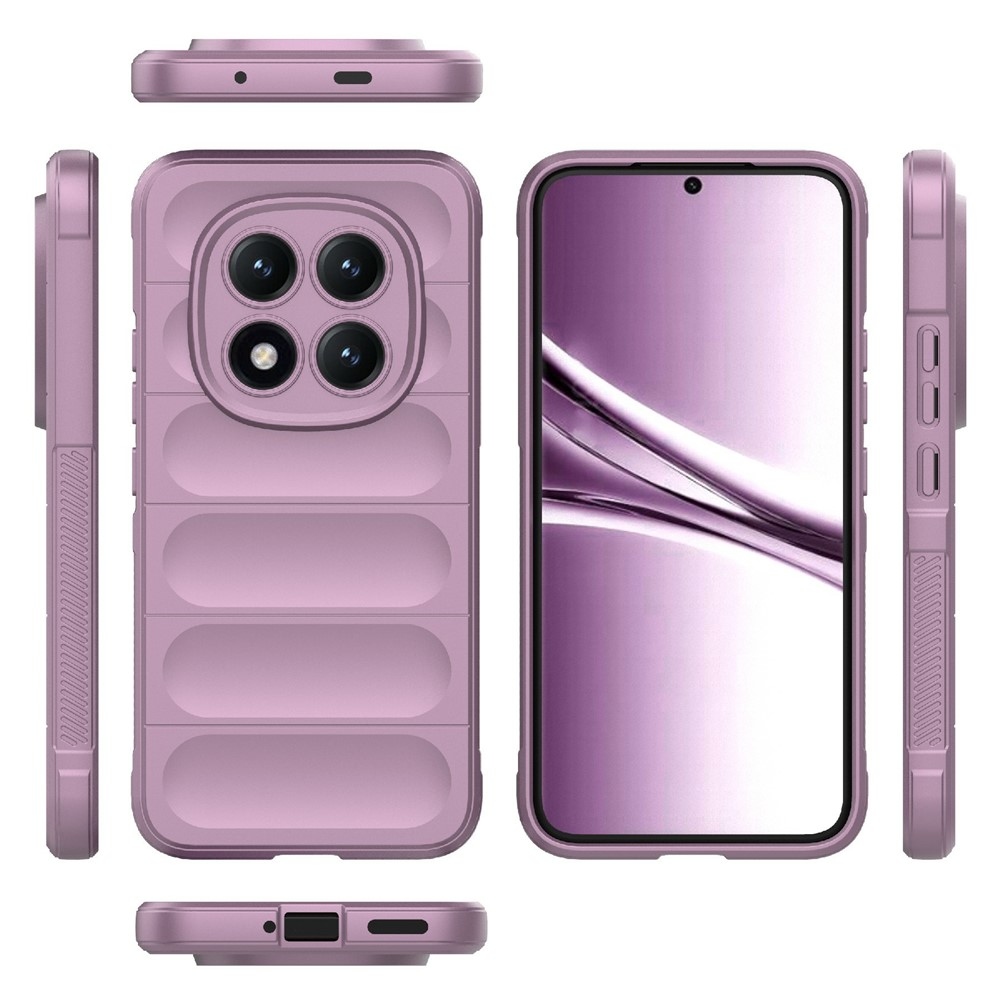 Rugg odolný gélový obal na Xiaomi Redmi Note 15 Pro+ 5G - svetlofialový