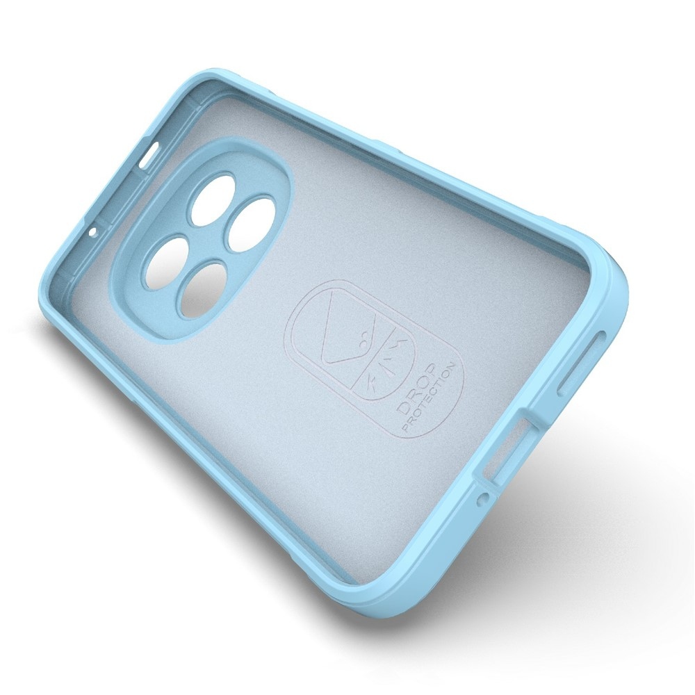 Rugg odolný gélový obal na Xiaomi Redmi Note 15 Pro+ 5G - svetlomodrý