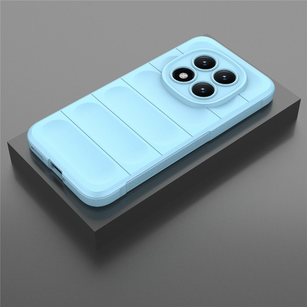 Rugg odolný gélový obal na Xiaomi Redmi Note 15 Pro+ 5G - svetlomodrý