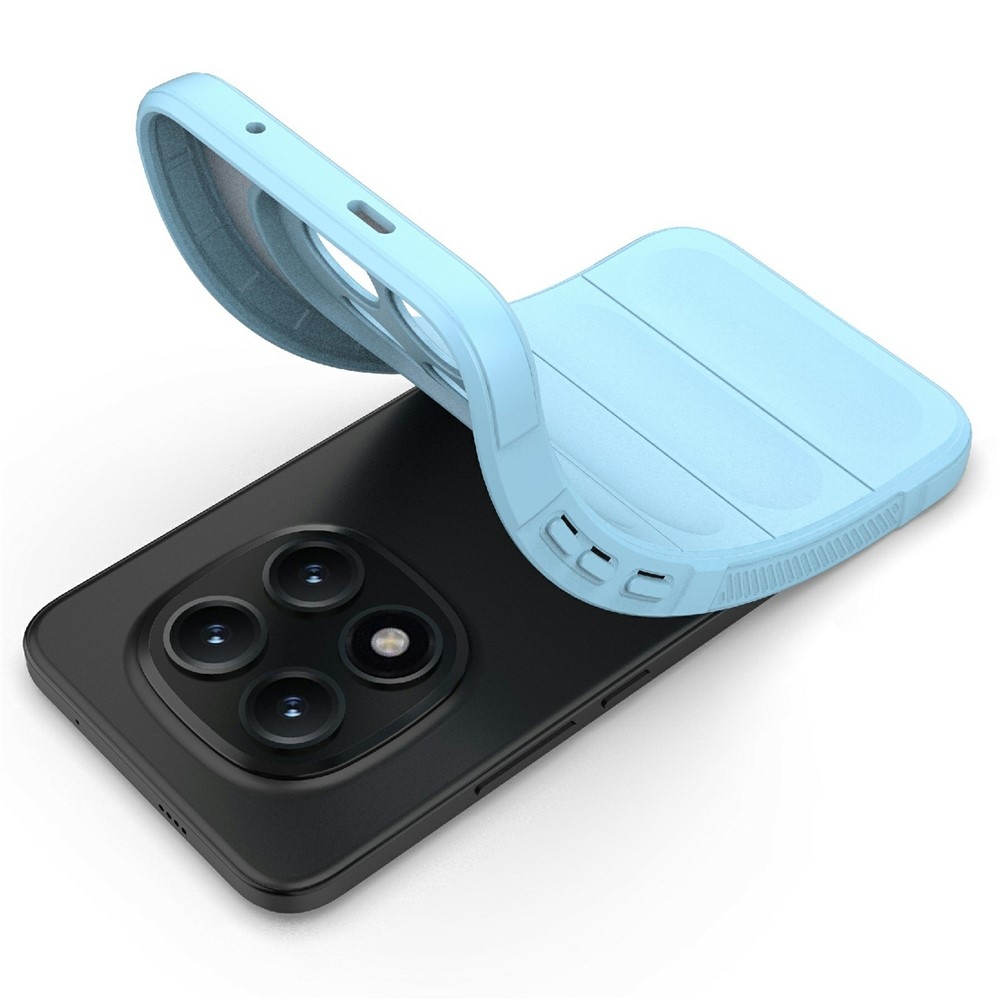 Rugg odolný gélový obal na Xiaomi Redmi Note 15 Pro+ 5G - svetlomodrý