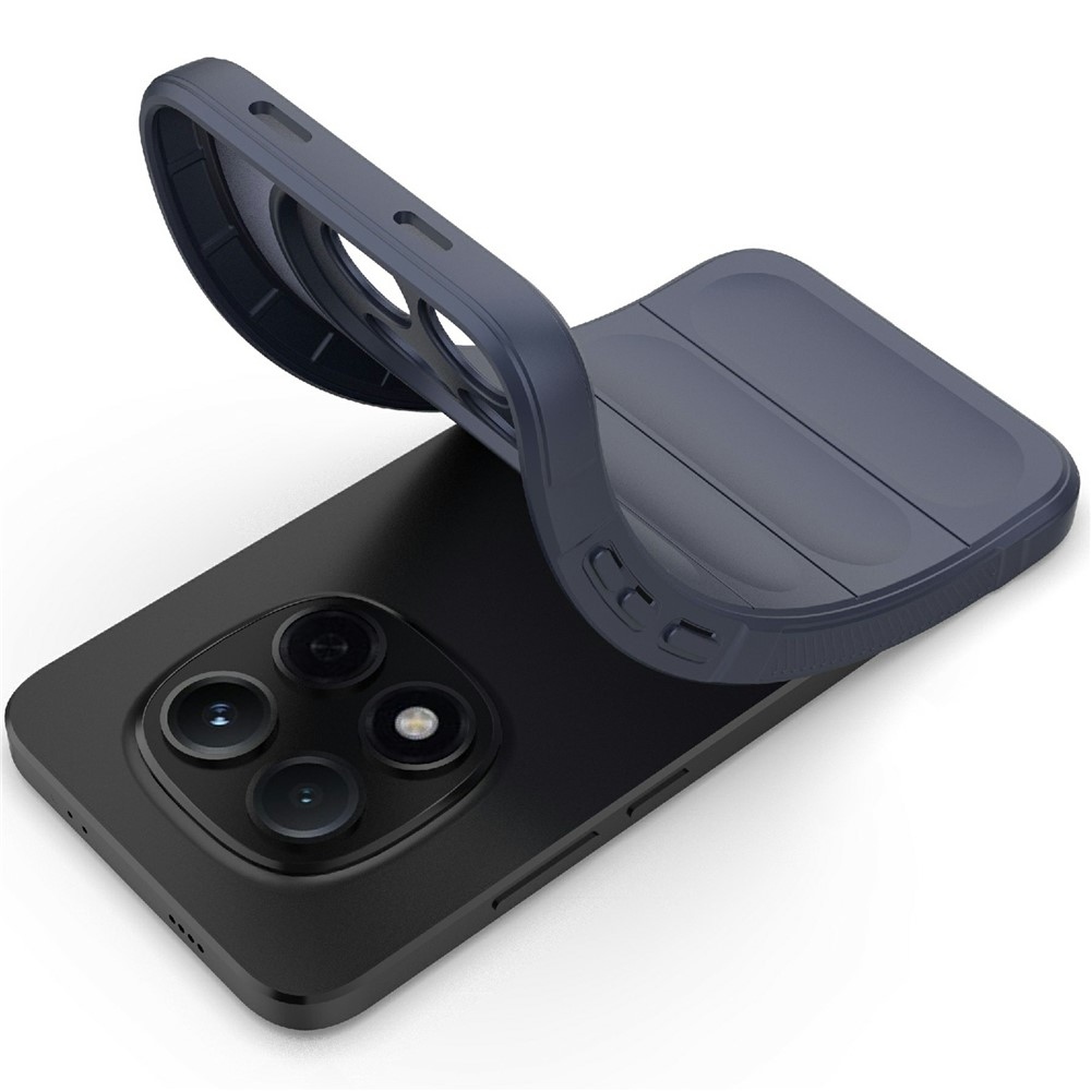 Rugg odolný gélový obal na Xiaomi Redmi Note 15 Pro 5G - tmavomodrý