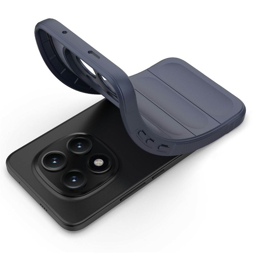 Rugg odolný gélový obal na Xiaomi Redmi Note 15 Pro+ 5G - tmavomodrý