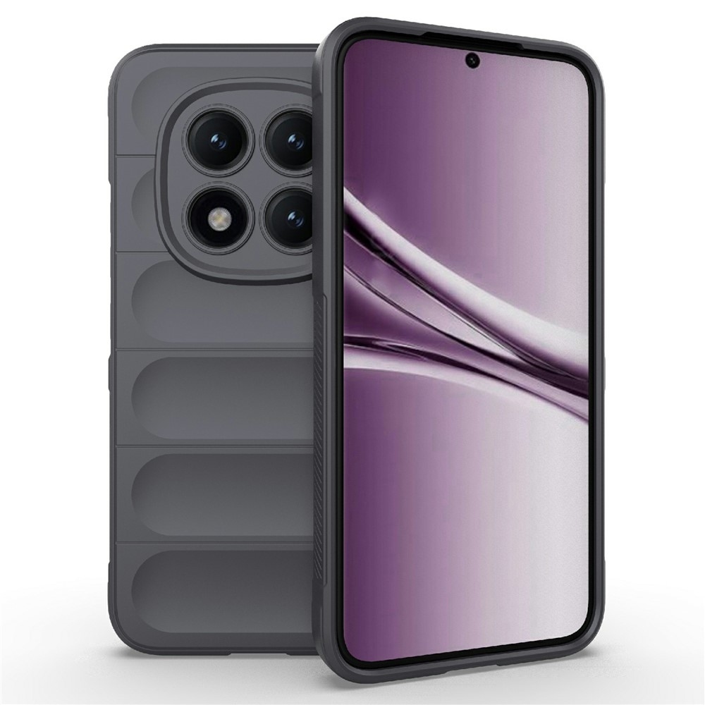 Rugg odolný gélový obal na Xiaomi Redmi Note 15 Pro+ 5G - tmavosivý