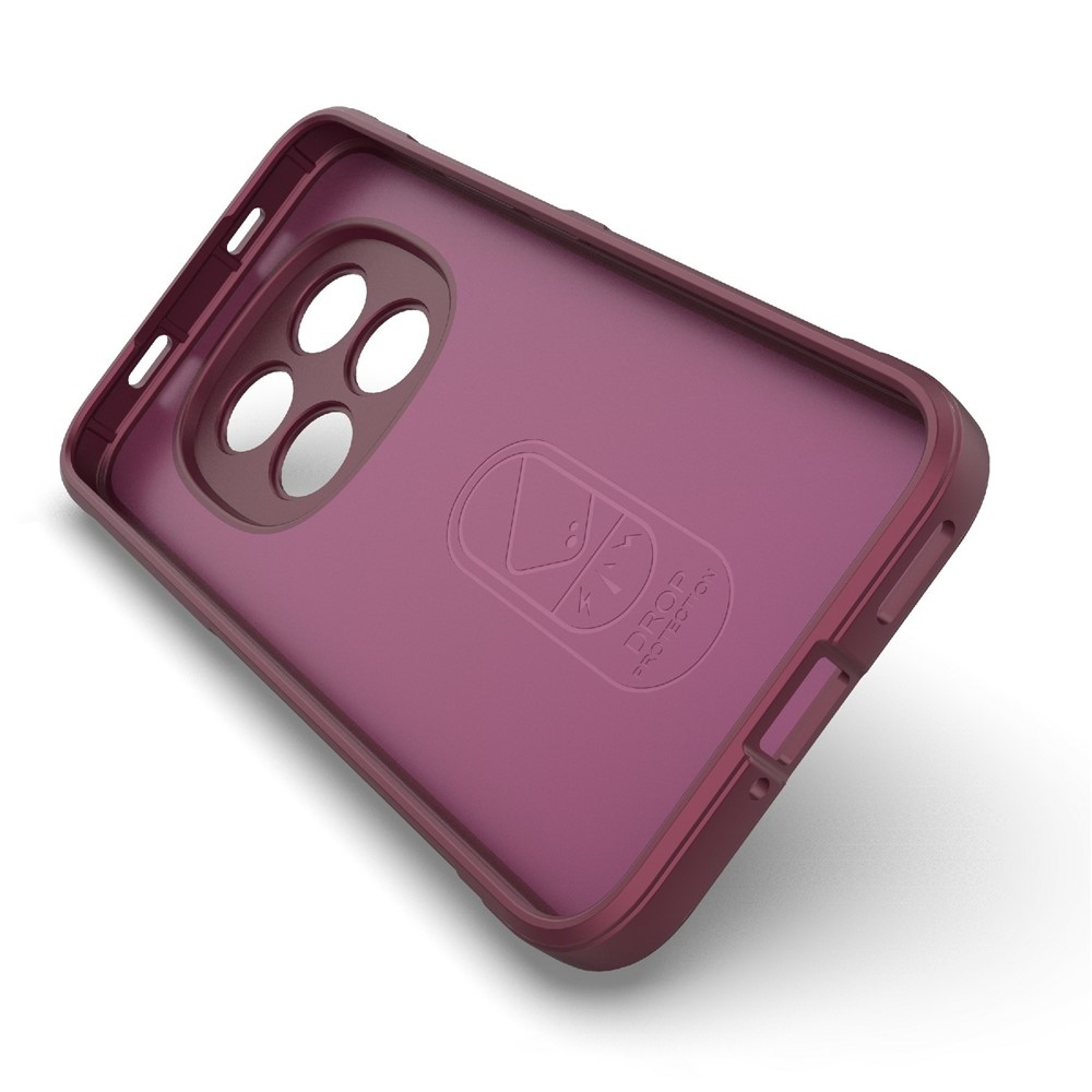 Rugg odolný gélový obal na Xiaomi Redmi Note 15 Pro 5G - vínový