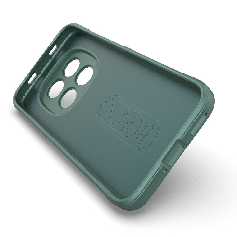 Rugg odolný gélový obal na Xiaomi Redmi Note 15 Pro 5G - zelený