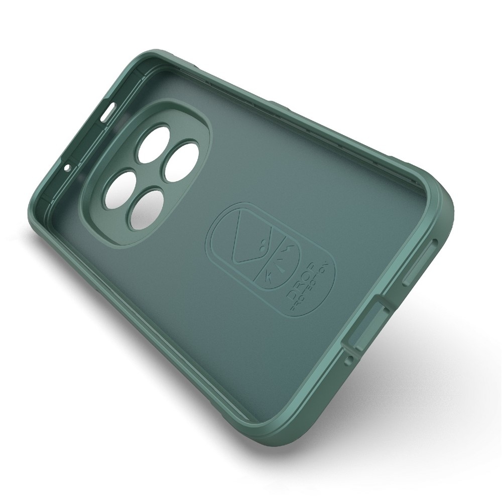Rugg odolný gélový obal na Xiaomi Redmi Note 15 Pro+ 5G - zelený