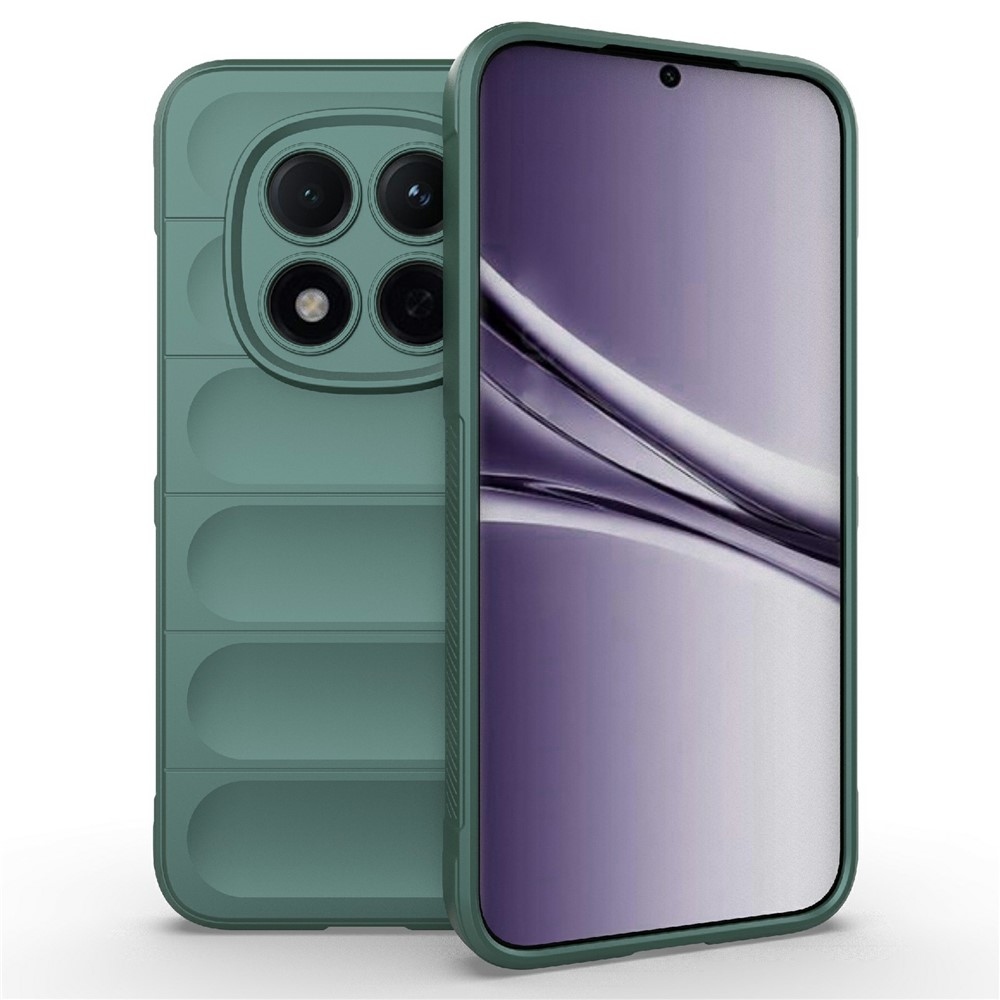 Rugg odolný gélový obal na Xiaomi Redmi Note 15 Pro 5G - zelený