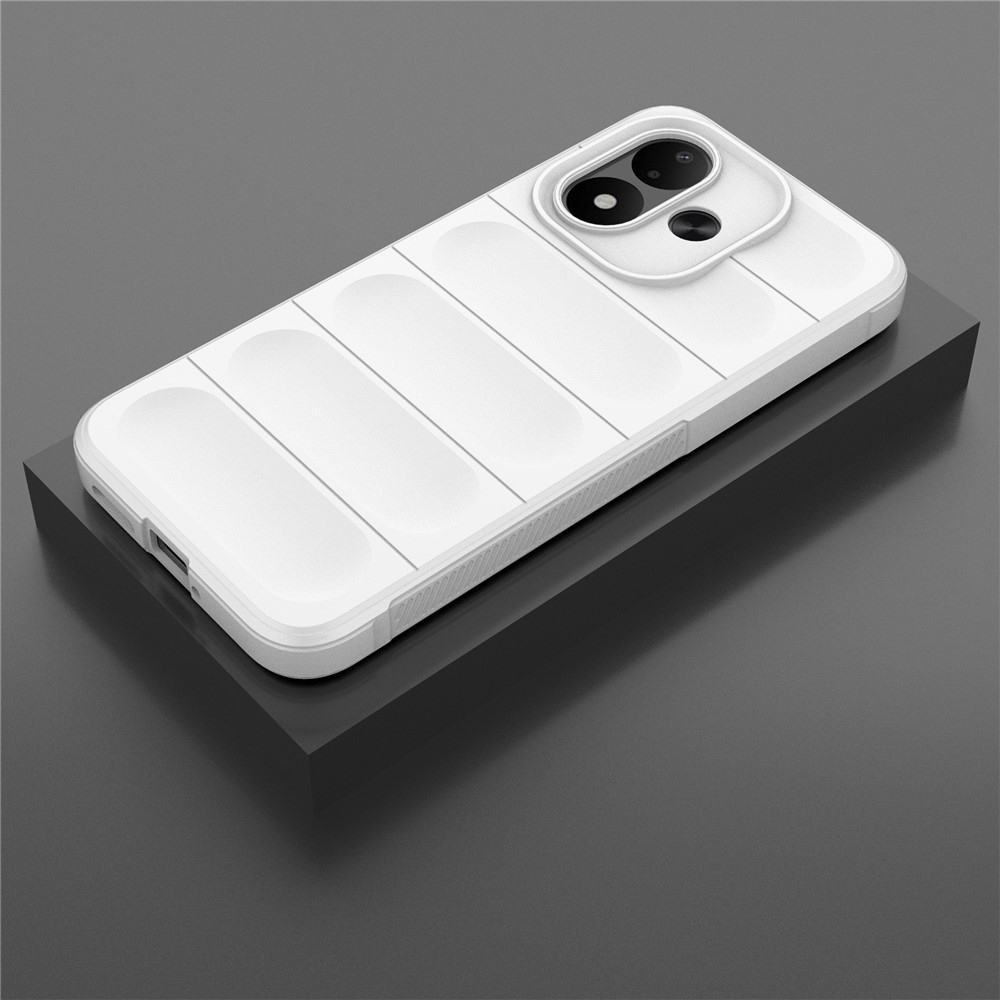 Rugg odolný gélový obal na Xiaomi Redmi Note 17 4G/5G - biely