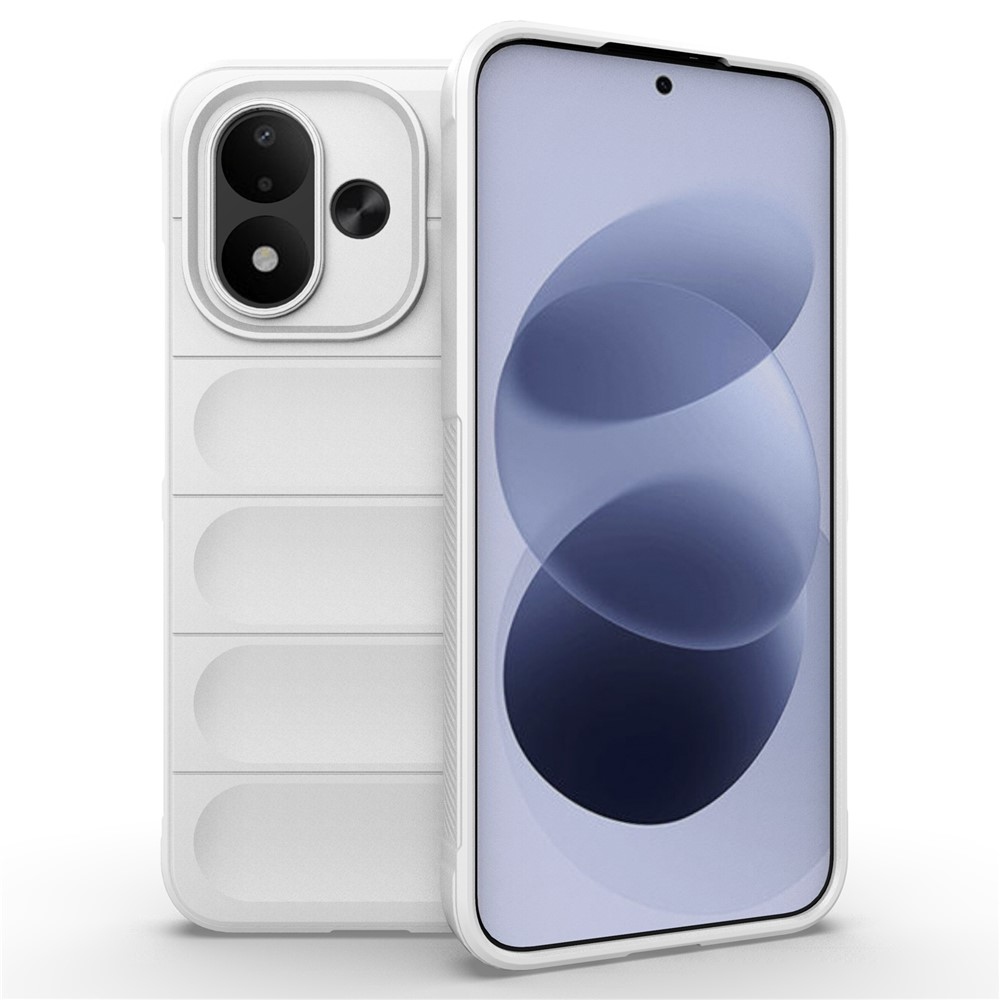 Rugg odolný gélový obal na Xiaomi Redmi Note 17 4G/5G - biely