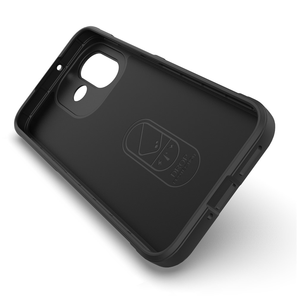 Rugg odolný gélový obal na Xiaomi Redmi Note 17 4G/5G - čierny