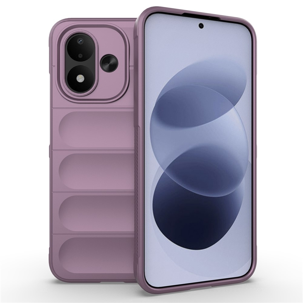 Rugg odolný gélový obal na Xiaomi Redmi Note 17 4G/5G - svetlofialový