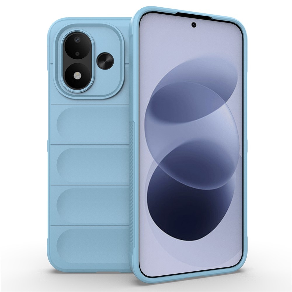 Rugg odolný gélový obal na Xiaomi Redmi Note 17 4G/5G - svetlomodrý
