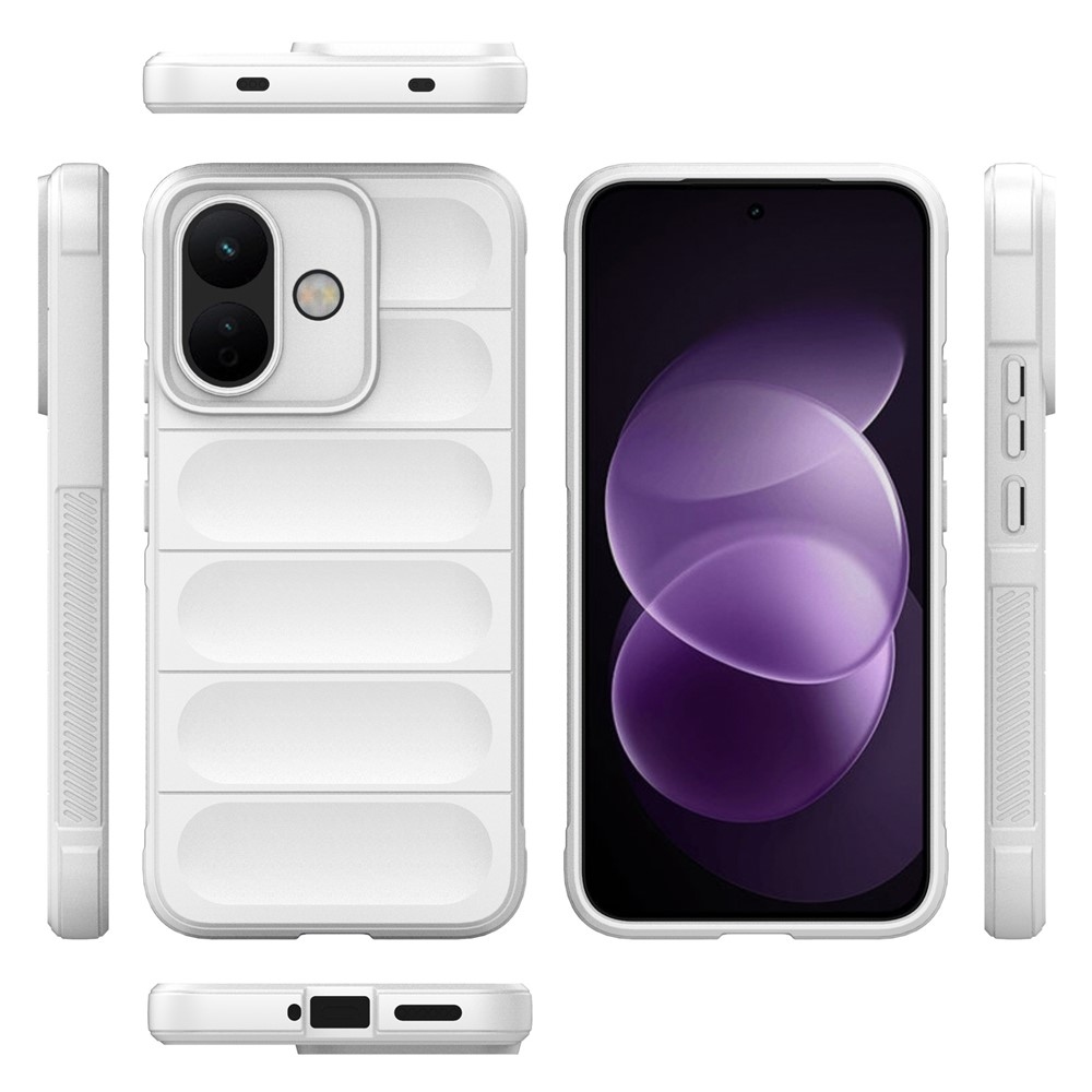 Rugg odolný gélový obal na Xiaomi Redmi Note 17 Pro 5G - biely