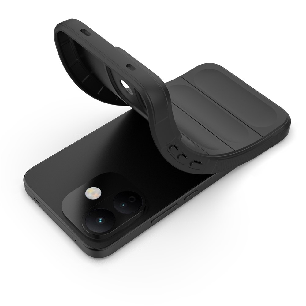 Rugg odolný gélový obal na Xiaomi Redmi Note 17 Pro 5G - čierny