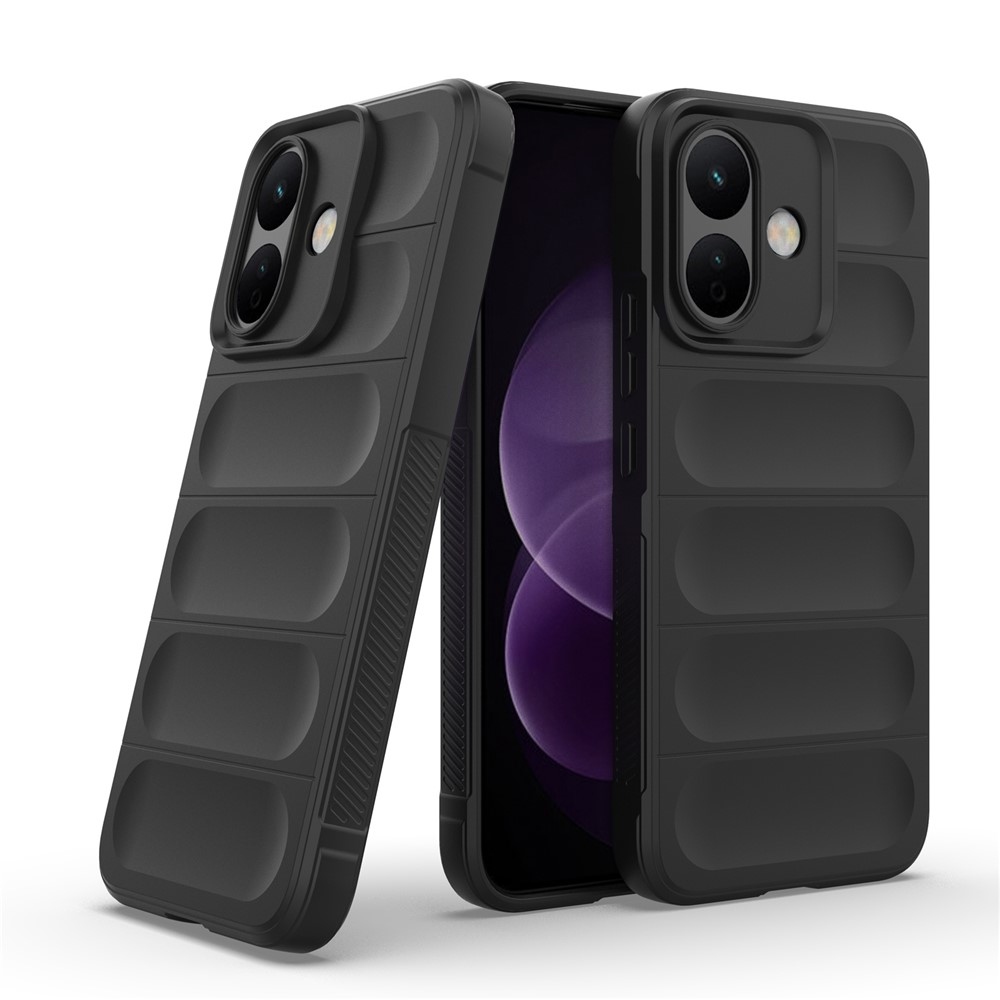 Rugg odolný gélový obal na Xiaomi Redmi Note 17 Pro 5G - čierny