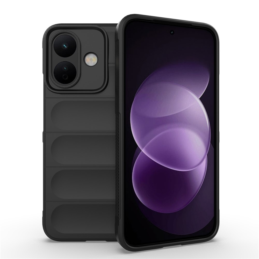 Rugg odolný gélový obal na Xiaomi Redmi Note 17 Pro 5G - čierny