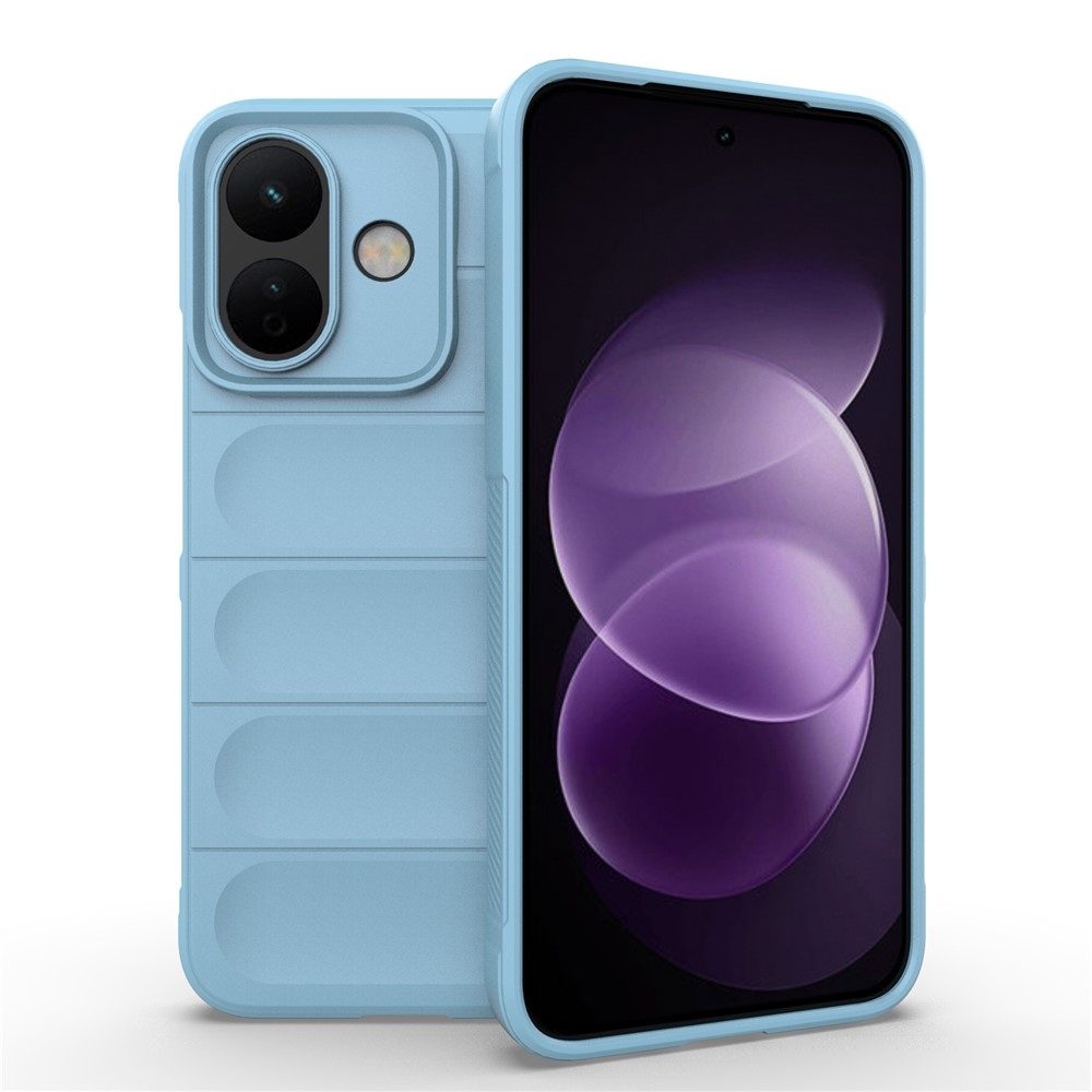 Rugg odolný gélový obal na Xiaomi Redmi Note 17 Pro 5G - svetlomodrý