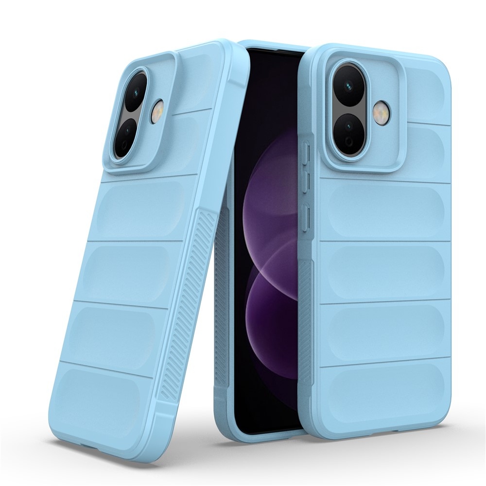 Rugg odolný gélový obal na Xiaomi Redmi Note 17 Pro 5G - svetlomodrý