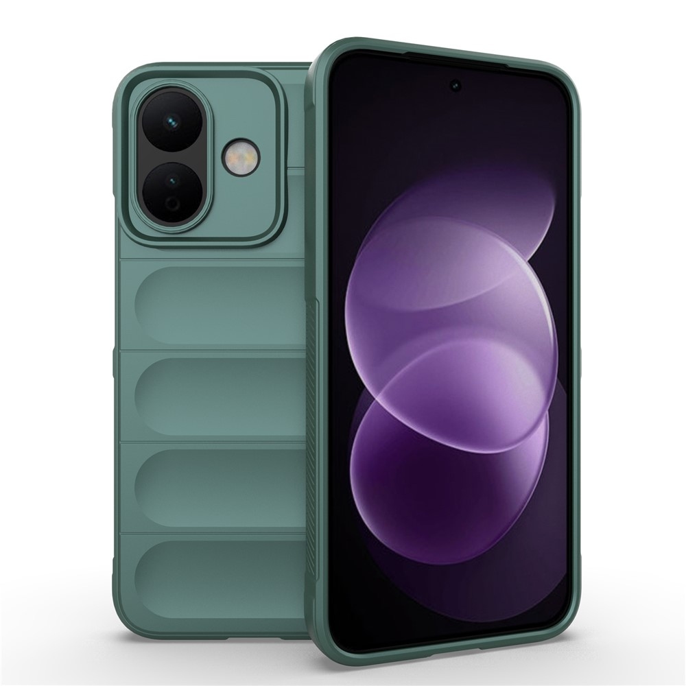 Rugg odolný gélový obal na Xiaomi Redmi Note 17 Pro 5G - zelený