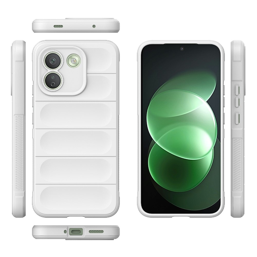 Rugg odolný gélový obal na Xiaomi Redmi Note 17 Pro Max 5G - biely