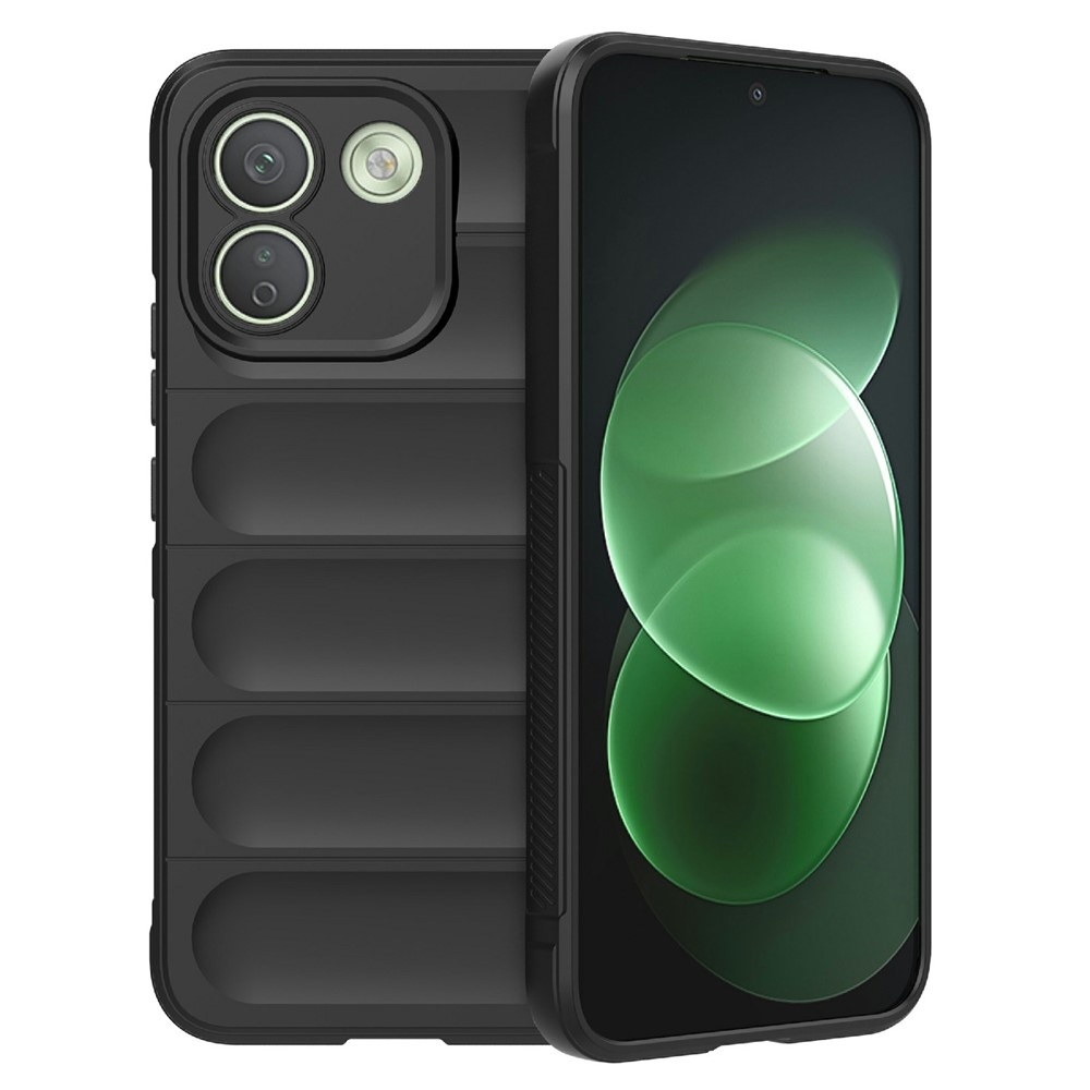 Rugg odolný gélový obal na Xiaomi Redmi Note 17 Pro Max 5G - čierny