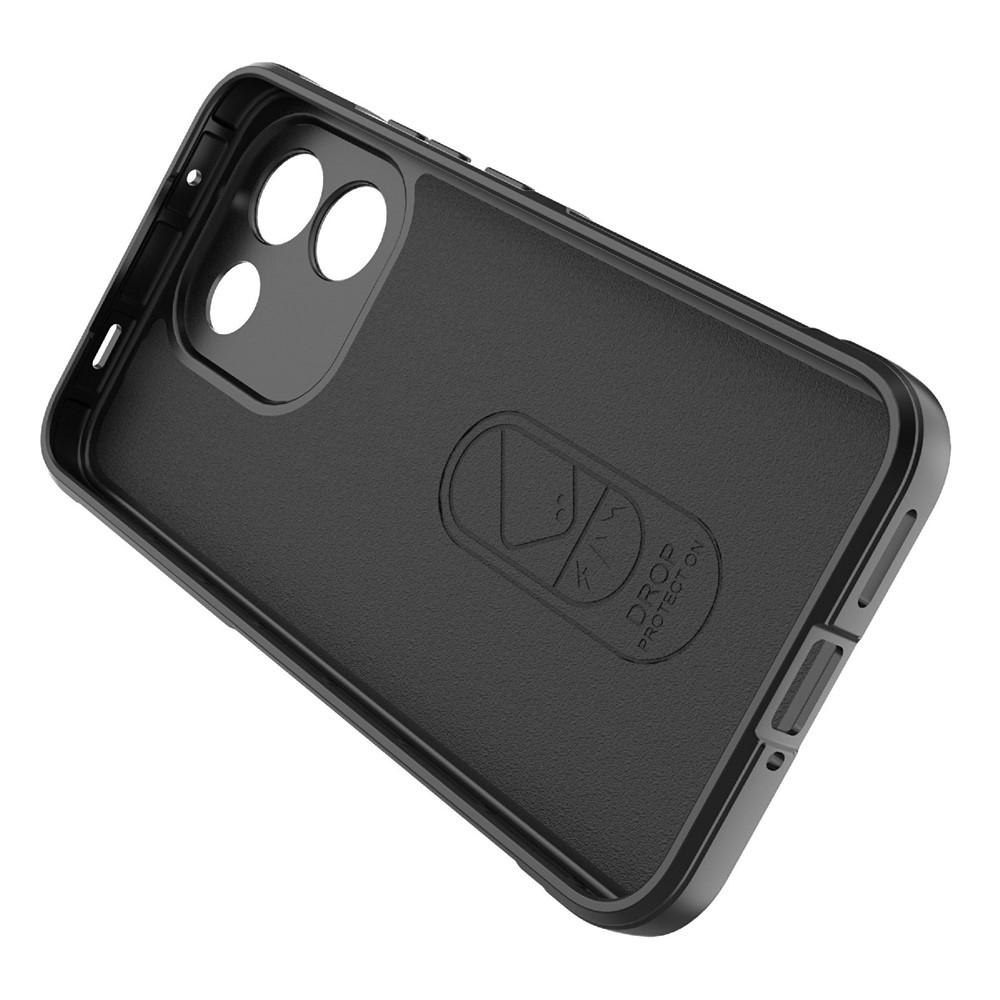 Rugg odolný gélový obal na Xiaomi Redmi Note 17 Pro Max 5G - čierny
