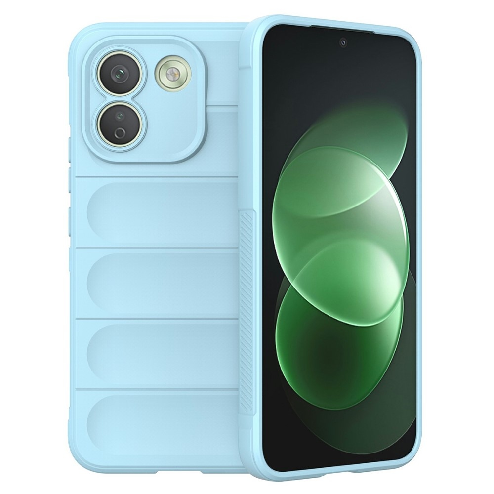 Rugg odolný gélový obal na Xiaomi Redmi Note 17 Pro Max 5G - svetlomodrý
