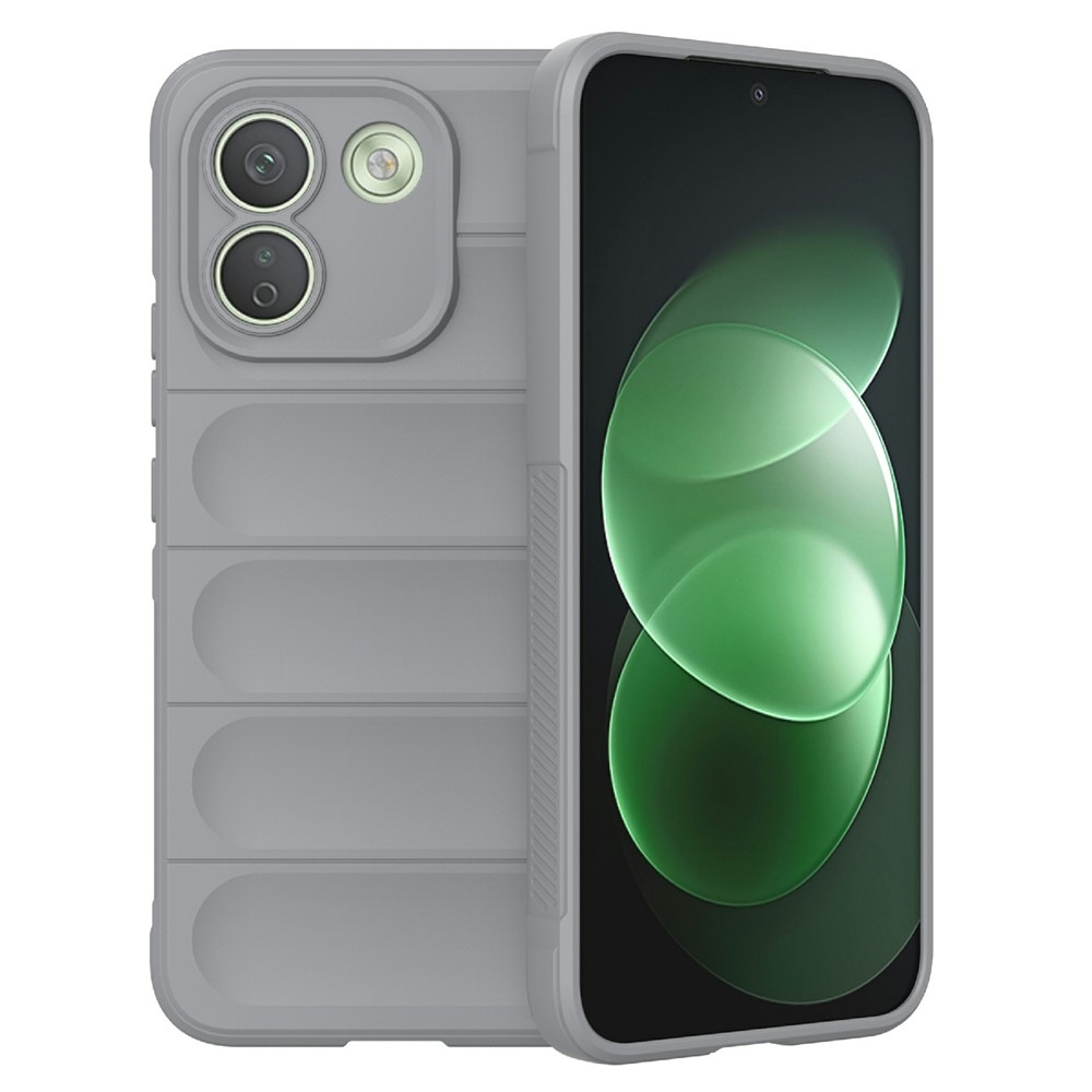 Rugg odolný gélový obal na Xiaomi Redmi Note 17 Pro Max 5G - svetlosivý