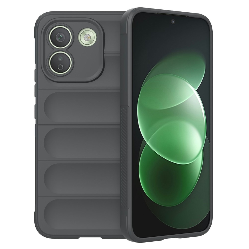 Rugg odolný gélový obal na Xiaomi Redmi Note 17 Pro Max 5G - tmavosivý