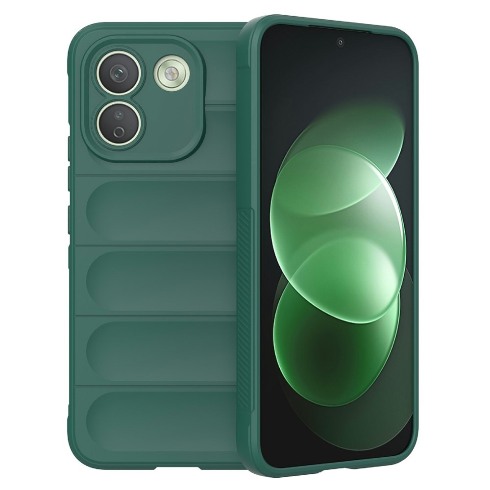 Rugg odolný gélový obal na Xiaomi Redmi Note 17 Pro Max 5G - zelený