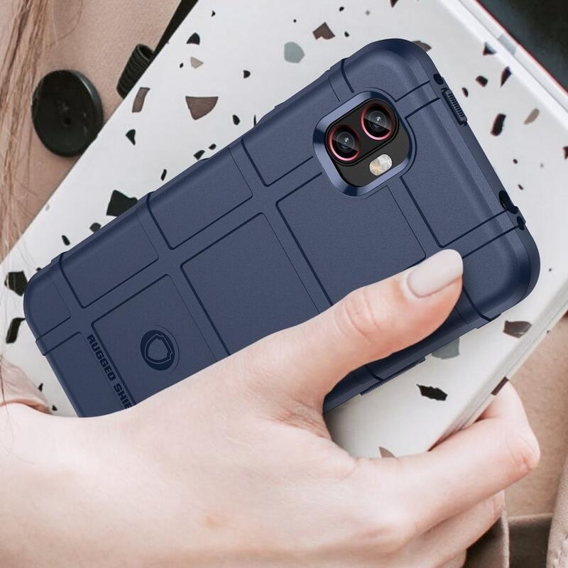 Rugged odolný gélový obal na Samsung Galaxy Xcover 6 Pro - modré