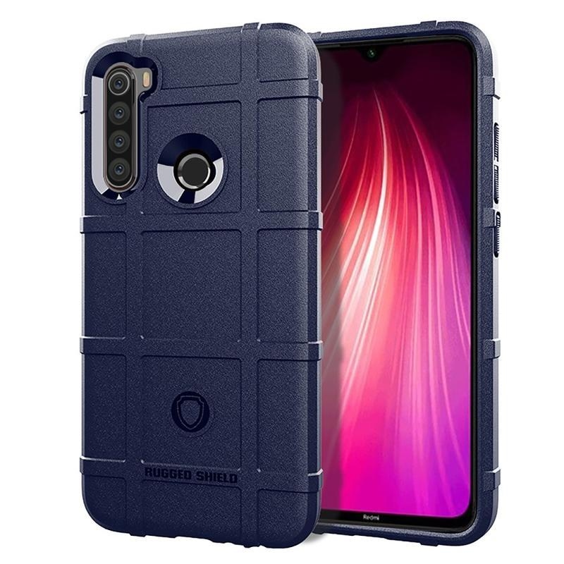Rugged odolný gélový obal pre mobil Xiaomi Redmi Note 8T - modrý