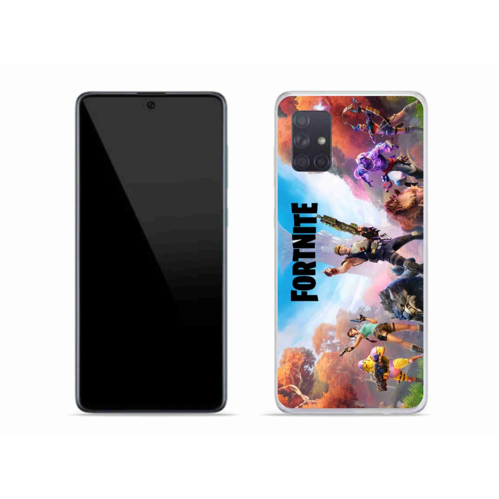 Gélový kryt mmCase na Samsung Galaxy A71 - fortnite 1