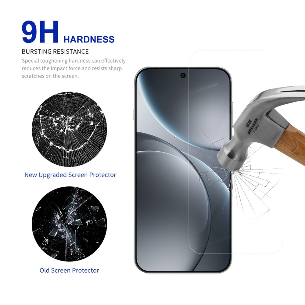 RURI 2.5D tvrdené sklo na mobil Oppo Find X9 5G