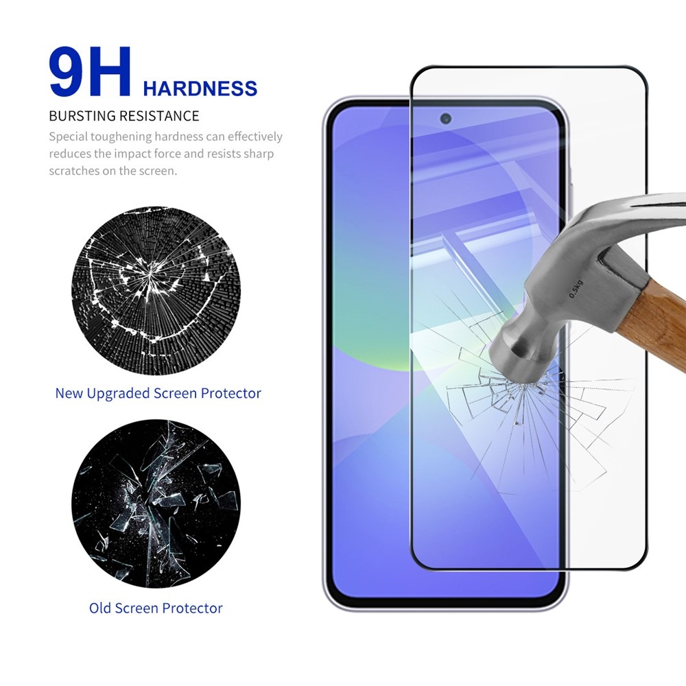 RURI celoplošné tvrdené sklo na Samsung Galaxy A37 5G/A57 5G